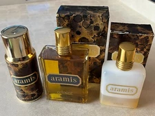 Vintage aramis Cologne 8 FL OZ Bottle NEW OLD STOCK, BONUS Bottle + Shaving Foam