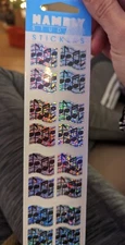 HAMBLY STUDIOS STICKERS PRISMATIC  Mini Music Staffs NEW IN PACKAGE 