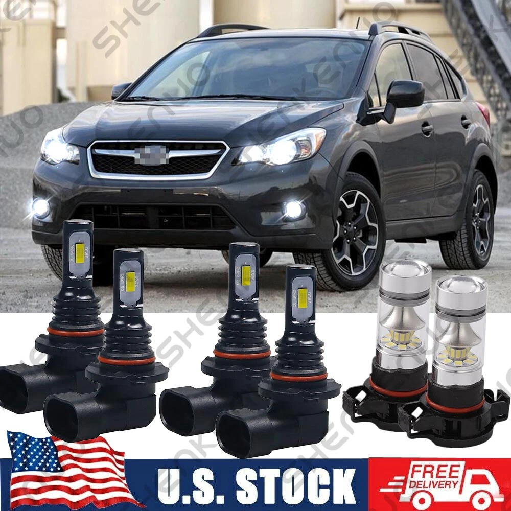 For Subaru Crosstrek 2016 2017 LED Headlights High Low Beam
