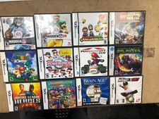 12 Nintendo DS Lot Boxes and manuals but NO GAMES