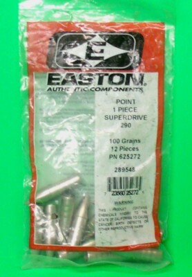 Easton Precision Superdrive 290 Glue-In Target Points - 100 gr. - New Pack