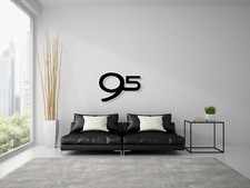 SAAB 95 Badge Steel Wall Decor Decoration Art 9-5 TURBO 2.0 2.3 AERO WAGON V6