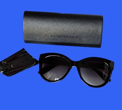 BCBG Karina Sunglasses BRAND NEW! BCBG Karina Sunglasses in Black New With Tags & Case  main image 3