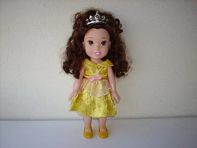 SUPERBE POUPEE DISNEY " LA BELLE " DE LA BELLE ET LA BETE 36 cm ! COMME NEUVE - Photo 1/4