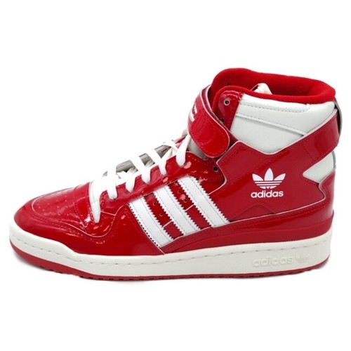 ADIDAS Forum 84 High GY6973 Uomo Scarpe da ginnastica (brevetto rosso x  bianco) 27cm US 9 | eBay