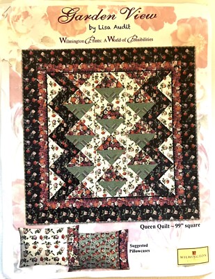 Garden View Quilt Kit by Lisa Audit with Wilmington Prints