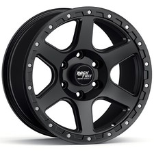 20 inch RockTrix RT112 Wheel Rim, 20x9 +12mm Offset, 6x139.7 6x5.5, Matte Black