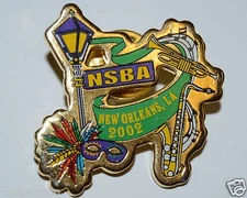 Nice NSBA New Orleans LA National School Boards Association Lapel Jacket Pin 02