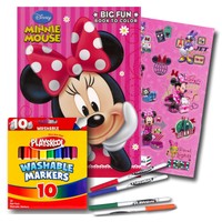 Minnie Mouse Coloring Book With Markers on sale Minnie Mouse Coloring Book With Markers on sale