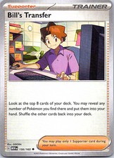 Bill's Transfer 156/165 Uncommon 151 Pokemon Near Mint
