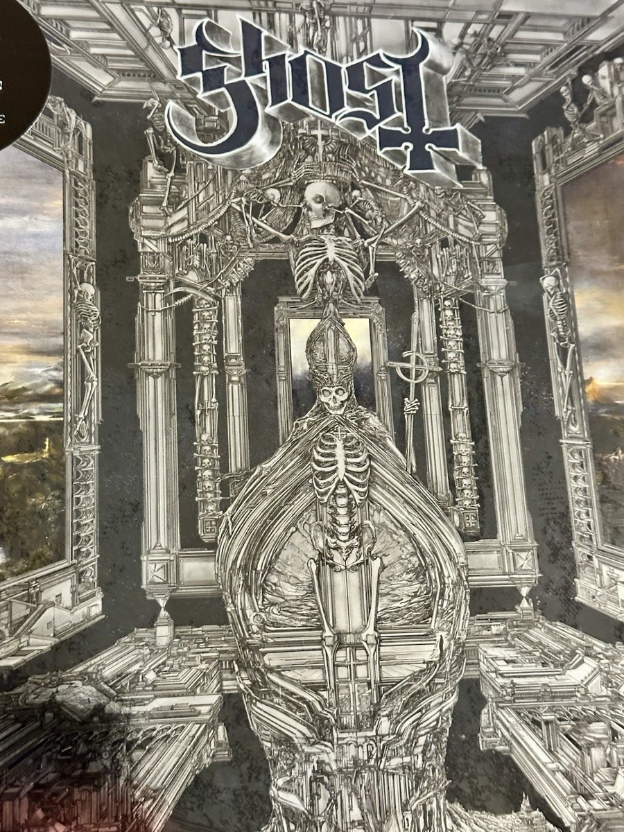 GHOST Skeleta ZOETROPE Vinyl LP x/6000 **GRUCIFIX CRUCIFIX VARIANT