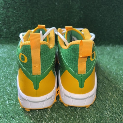 Nike Oregon Ducks Force Savage 3 Shark Team Issued Football Cleats Size 13.5 New - Picture 3 of 6