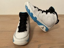 Jordan Air Jordan 9 Retro Shoes Toddler 13C White Blue Basketball 401811-101