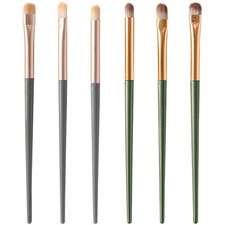 Professional Eye Makeup Brushes Eyeshadow Brush Set - 6pcs Blue and Green