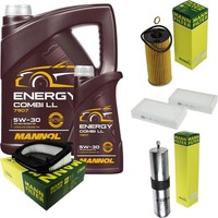 Inspektionspaket 6L Mannol 5W-30 FüR BMW F25 Xdrive20D Xdrive30D Sdrive18D