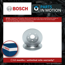 2x Brake Discs Pair Solid fits SUZUKI SWIFT Mk3 1.6 Rear 12 to 17 M16A 259mm Set