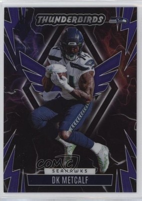 2023 Panini Phoenix Thunderbirds Purple 47/99 DK Metcalf #TB-DKM 1l4c