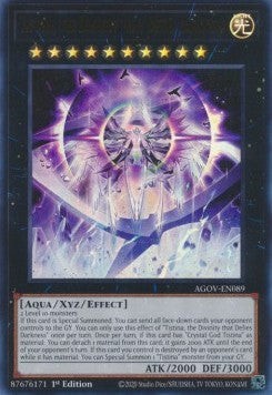 Tistina, the Divinity that Defies Darkness (V.1) AGOV-EN089 Ultra Rare Englisch