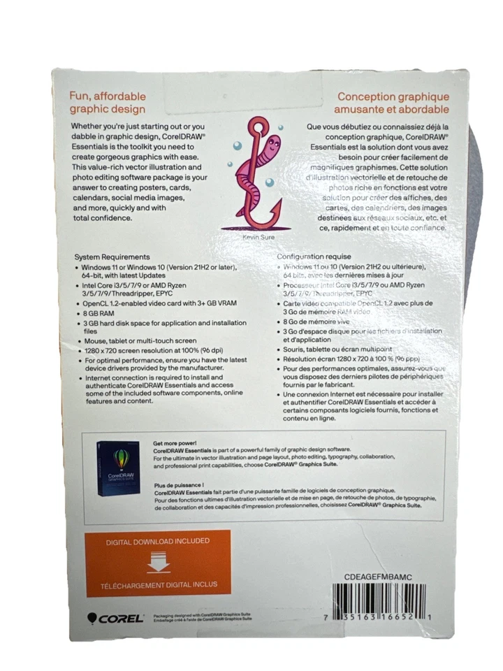 CorelDRAW Essentials - Diseño de software e ilustraciones para Windows 10/11 - NUEVO Foto 2 de 2