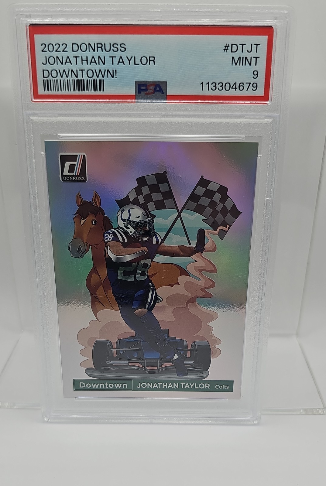 2022 Panini Donruss - Downtown! Jonathan Taylor #DT-JT