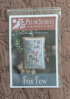 Plum Street Samplers Fox Few Cross Stitch