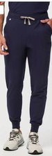 Figs Mens Medium Tall Navy Blue Tansen Jogger Scrub Pants