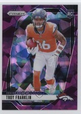 2024 Panini Prizm Rookies Purple Ice Prizm 149/225 Troy Franklin #393 0rz7