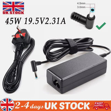 HP 45W AC Adapter Charger 19.5V 2.31A Blue Pin for Pavilion Envy Stream Laptop