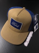 NEW FORD Script Logo Officially Licensed Square Patch Hat