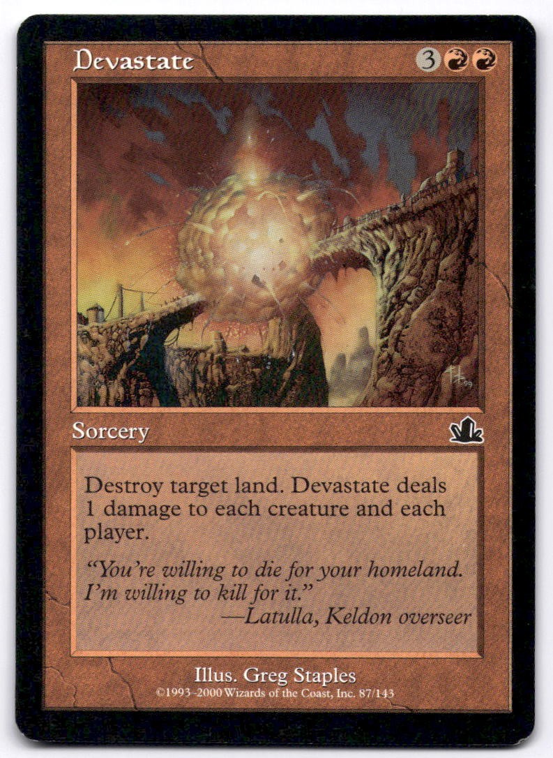 MTG Devastate - Prophecy Common