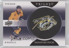 2013-14 Upper Deck Trilogy Signature Pucks Ryan Ellis #SP-RE Auto x5p