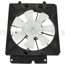 For 2002-2006 Honda CR-V Passenger Side Radiator Condenser Cooling Fan Assembly