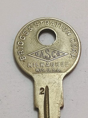 Vintage Basco # 2 Briggs & Stratton 1930's - 40's Chevy GM   # 2 Key Free S & H