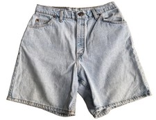 Levi's Vintage Orange Tab Relaxed Fit 951 Denim Shorts Size 12, Made in USA