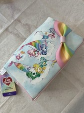 Care Bears Impressions Vanity Rainbow Makeup/Cosmetic Bag Cloud  Bow NWT    