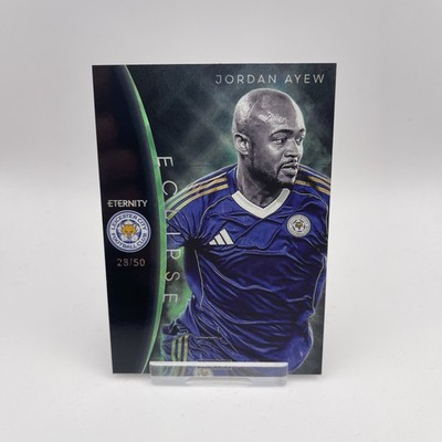 Panini EFL Eternity Jordan Ayew Leicester City Eclipse Green Parallel 28/50