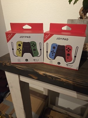 Nintendo Switch Joy-Con Controller von Bestoff Grün -Gelb 