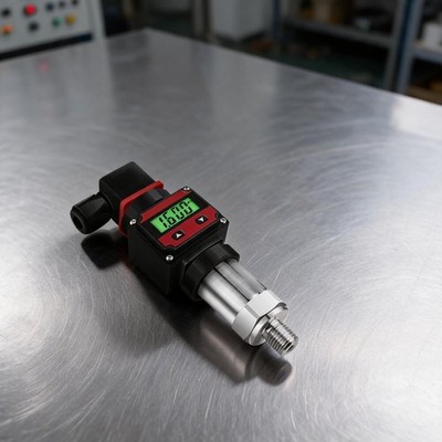 4-20mA LCD Digital Druckmessumformer 0-145PSI 0-435PSI NPT1/4 Gewinde