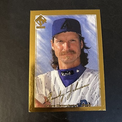 2000 Pacific Private Stock #7 Randy Johnson Gold Portraits /99