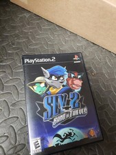 Sly 2 Band of Thieves Sony PlayStation 2 PS2 2004 Sly Cooper Manual with card