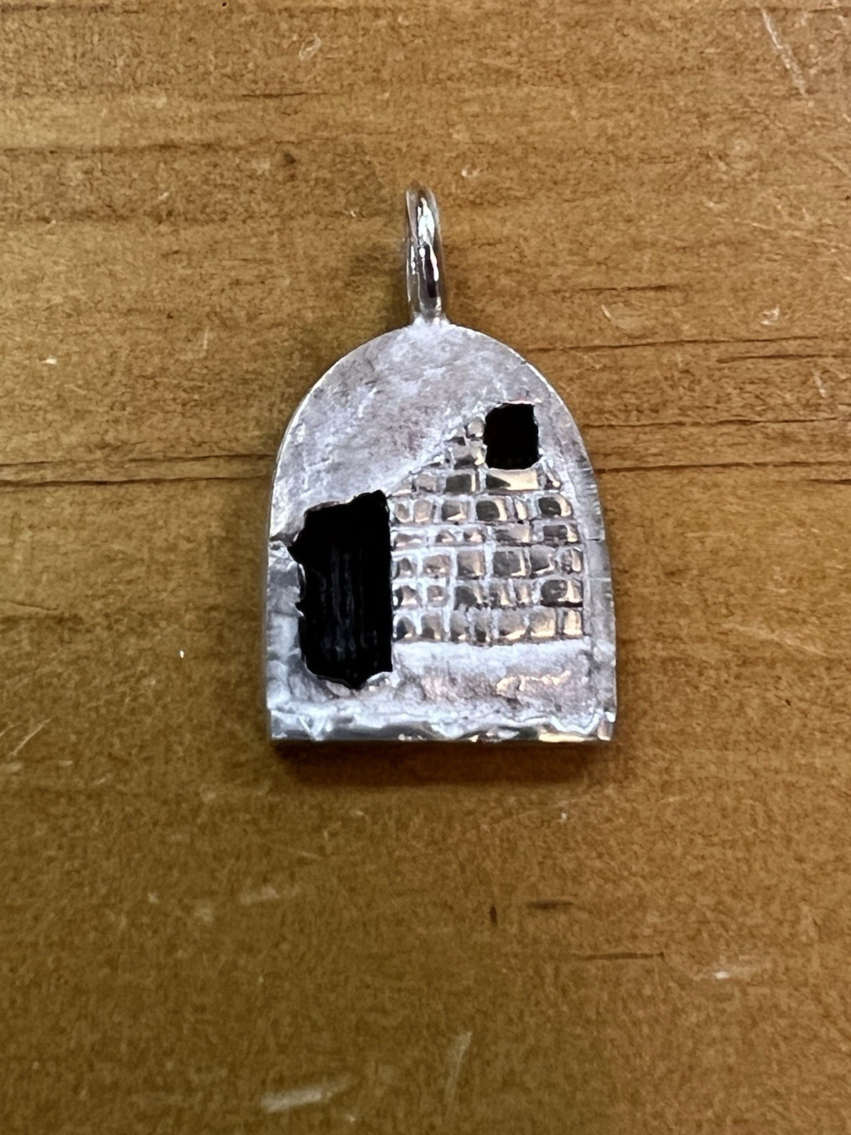 Sterling Silver Compass Empty Tomb Christian Pend… - image 1