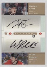 2005 Be a Player SP Signatures Duals Marian Hossa Wade Redden #D-HR Auto HOF o4e