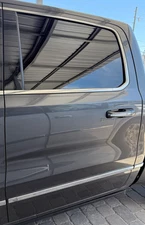 ✅ 19-26 RAM 1500 5th Limited OEM COMPLETE DOOR REAR LEFT Gray PAU DRIVER SIDE