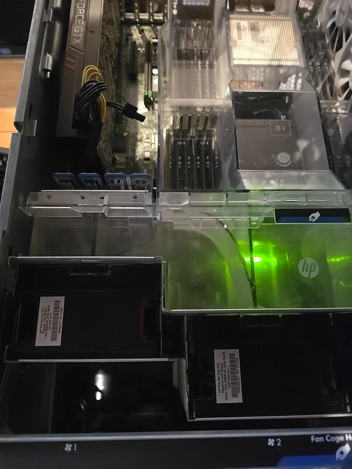 2 X E5-2620 Server w/384GB RAM,DVDRW, 3.5 AND 2.5 cages, 512GB SSD - Image 2 of 3