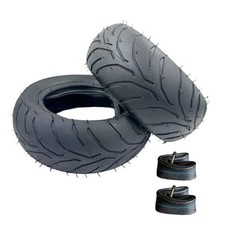 110/50-6.5 Rear 90/65-6.5 Front Tire Inner Tube Compatible with 38cc 47cc 49cc