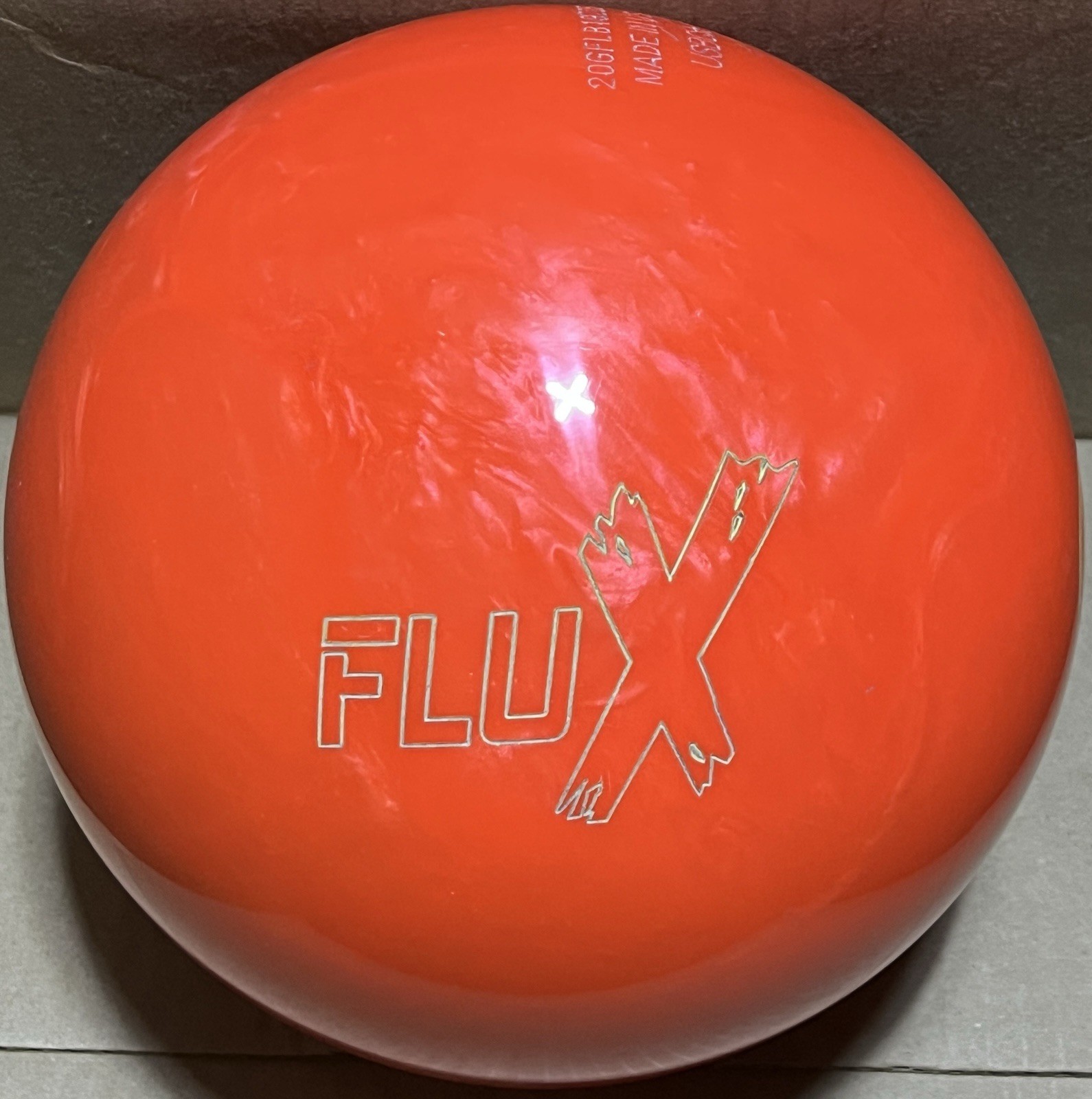 900 Global Flux Pearl 15 lb Bowling ball Used Single Drill F