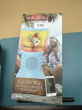 Margaritaville Light Up Lantern Light Up Wireless Bluetooth Speaker New