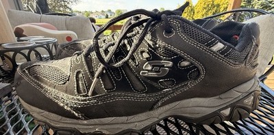 Skechers After Burn Shoes Mens Sz 12  Sneakers Black