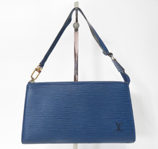 Authentic Louis Vuitton Epi Pochette Accessories Pouch Bag  53144