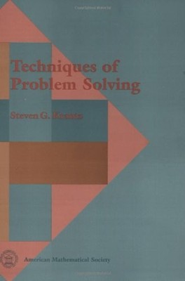 Techniques of Problem Solving Paperback American Mathem American